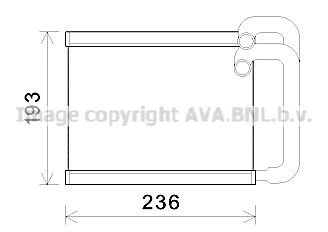 AVA QUALITY COOLING Siltummainis, Salona apsilde HY6391